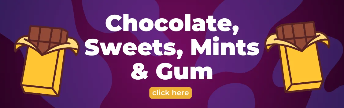 Chocolate, Sweets, Mints & Gum