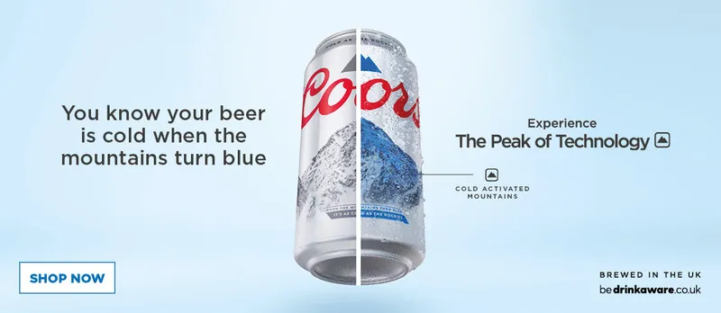 Coors Beer Blue Mountains