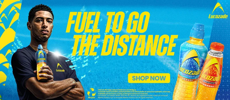 Lucozade fuel to go the distance