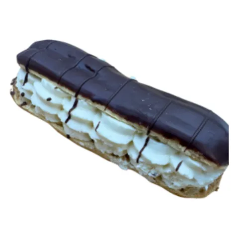 Fresh Cream Chocolate Eclair