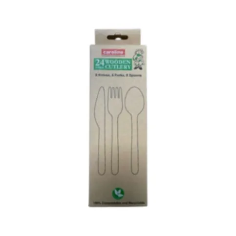 Caroline 24 Pack Assorted Wood 20 Pack