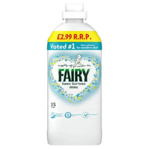 Fairy Original Fabric Conditioner, 35 Washes, 1.155L