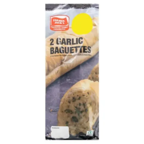 Farmer Jack's 2 Garlic Baguettes