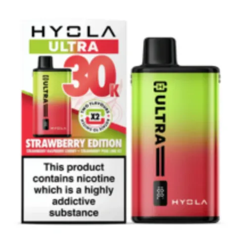 Hyola Ultra 30K Prefilled Pod Kit Strawberry Edition