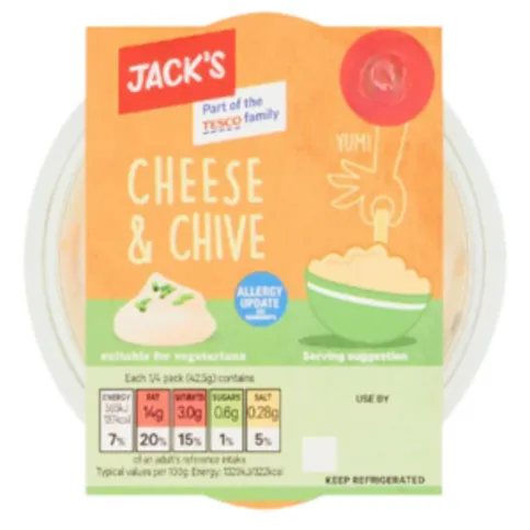 Jack's Cheese & Chive Dip 170g