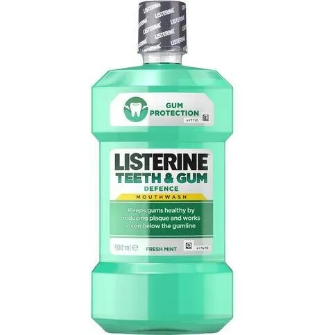 Listerine Tooth & Gum Defence Mouthwash 500ml