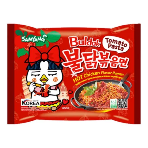 Samyang Buldak Ramen Tomato Pasta Noodles 130g