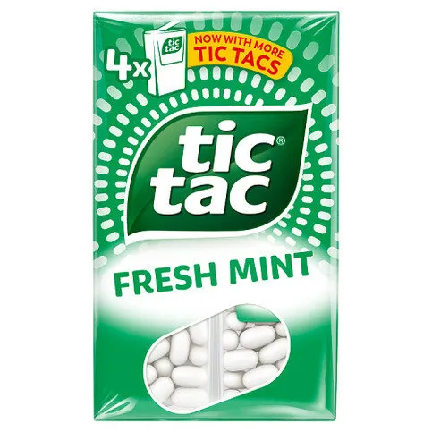 Tic Tac Mint 4 x 18g (72g)