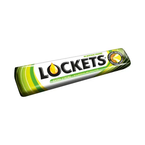 Lockets Extra Strong Cough Sweet Lozenges 41g