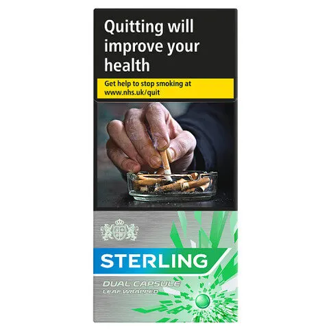 Sterling Dual Capsule Leaf Wrapped 10S