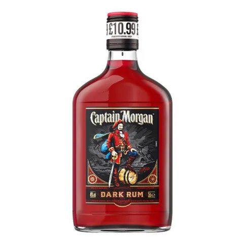 Captain Morgan Dark Rum 40% vol 35cl £10.99 PMP 04x06