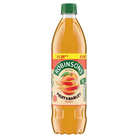 Robinsons Fruit & Barley Peach 750ml