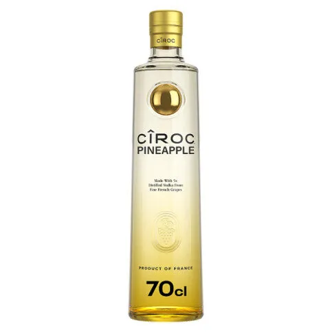 Ciroc Pineapple Flavoured Vodka 37.5% vol 70cl