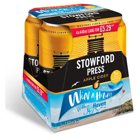 Stowford Press Apple Cider 4 x 440ml