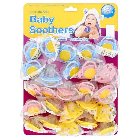 Pretty Cherubs 25 Baby Soothers