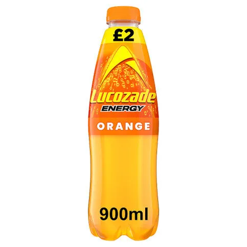 Lucozade Energy Drink Orange 900ml PMP £2