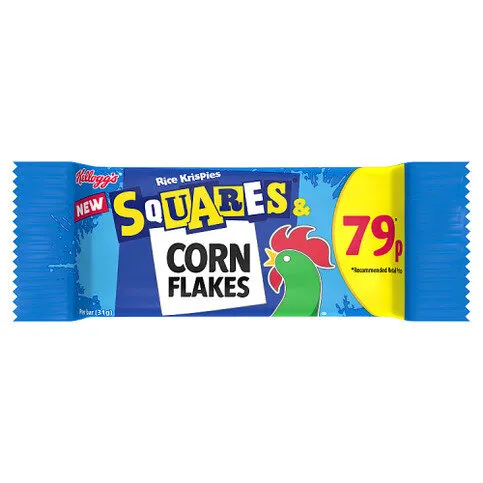 Kellogg's Squares Rice Krispies Corn Flakes 31g