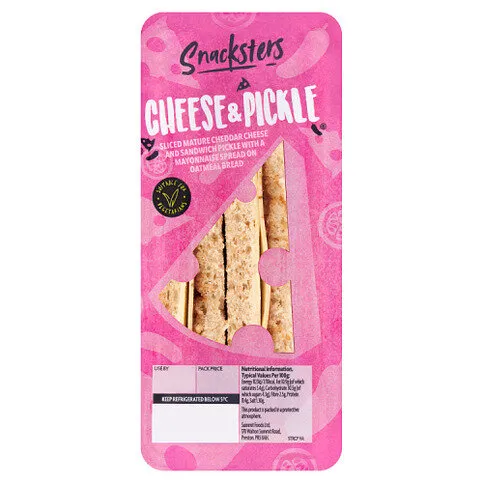 Snacksters Cheese & Pickle