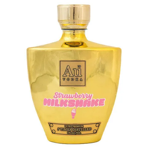 Au Vodka Strawberry Milkshake 70cl