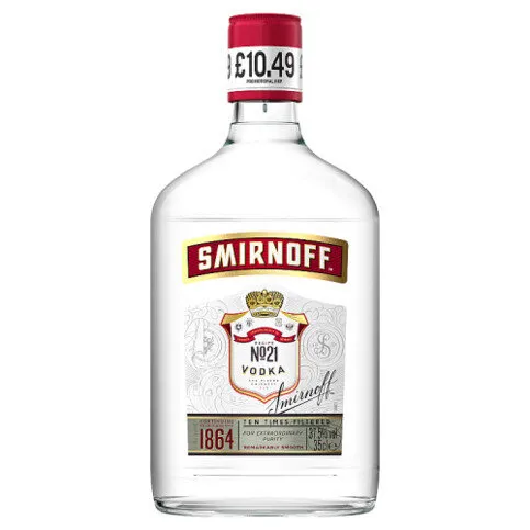 Smirnoff No.21 Vodka 37.5% vol 35cl Bottle PMP £10.49