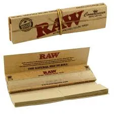 Raw Classic Connoisseur King Size Slim Skins Natural