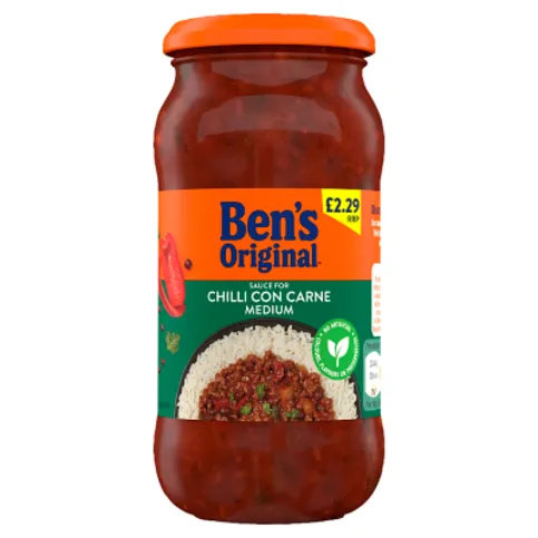 Ben's Original Sauce for Chilli Con Carne Medium 450g