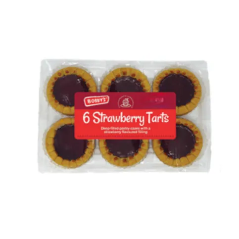 Bobby's Strawberry Tarts 6 Pack