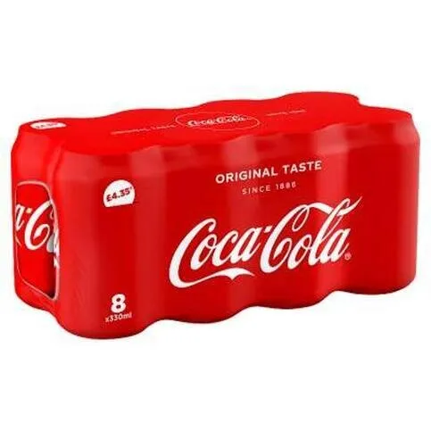 Coca-Cola Original Taste 8 x 330ml
