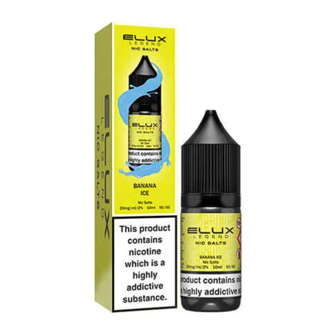 Elux Nic Salts Banana Ice 10mg