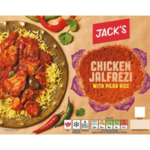 Jack's Chicken Jalfrezi with Pilau Rice 400g