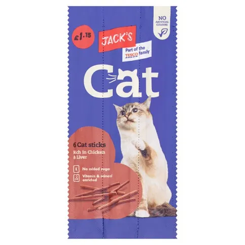 Jacks Chicken/Liver Stick 30g