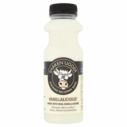 Shaken Udder Vanillalicious Milkshake 330ml