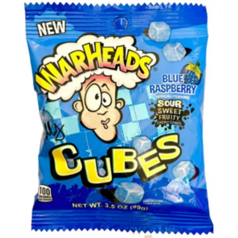 WarHeads Cubes Blue Raspberry 99g