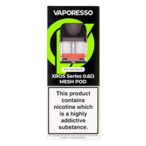 Vaporesso Xros Pods 0.6 2ml 4 Pack