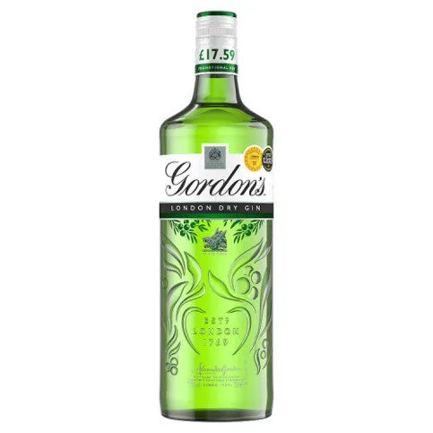 Gordon's London Dry Gin 37.5% vol 70cl £17.59 PMP