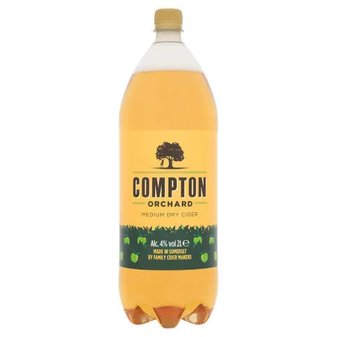 Compton Orchard Medium Dry Cider 2L