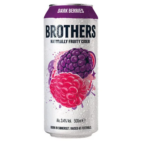 Brothers Dark Berries Naturally Fruity Cider 500ml