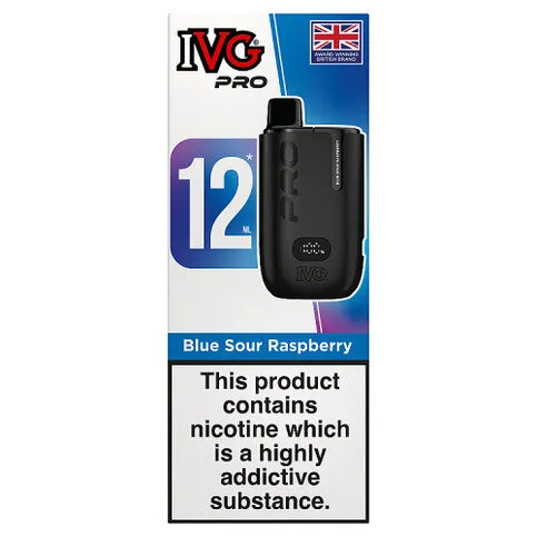 IVG Pro Blue Sour Raspberry 12ml