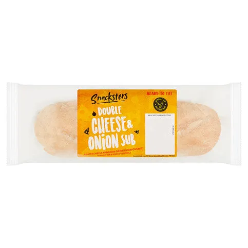Snacksters Double Cheese & Onion Sub 175g