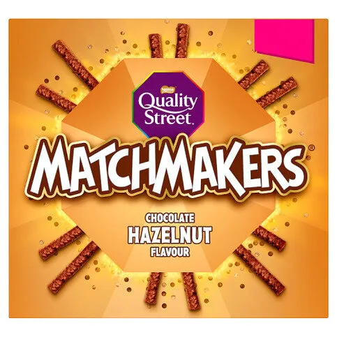 Quality Street Matchmakers Chocolate Hazelnut Flavour 120g