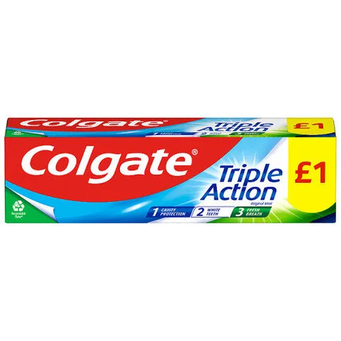 Colgate Triple Action Toothpaste 75ml